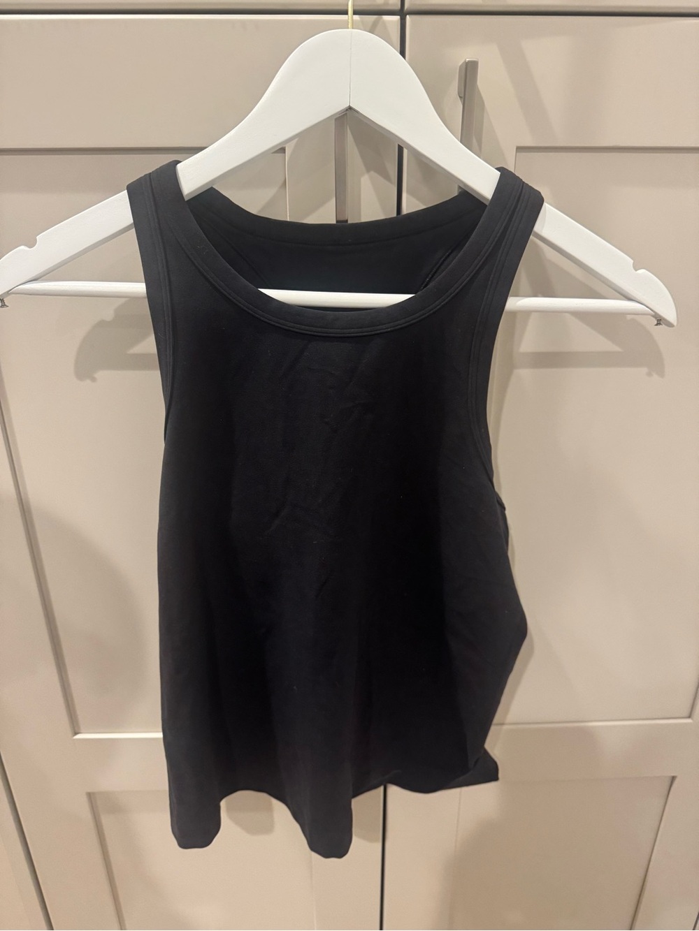 Lululemon women’s classic Black Women's Tank Top size 10
